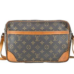 Auth Louis Vuitton Trocadero 30 #34842L32B